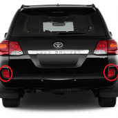 مه شکن عقب لندکروز